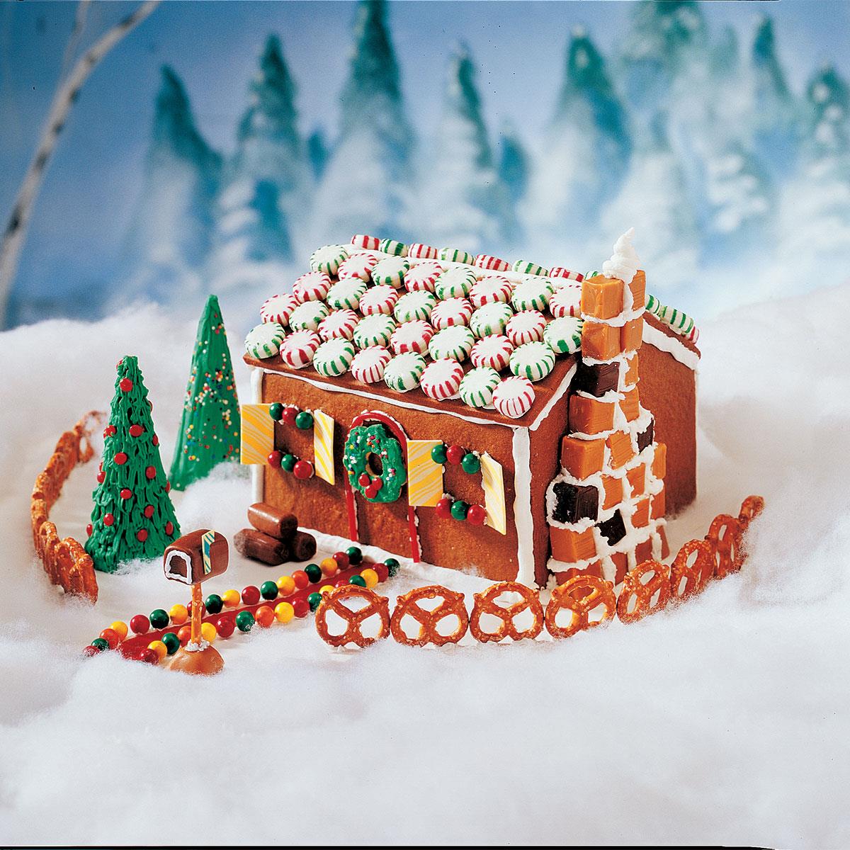 Ellens Edible Gingerbread House Recipes Recipe