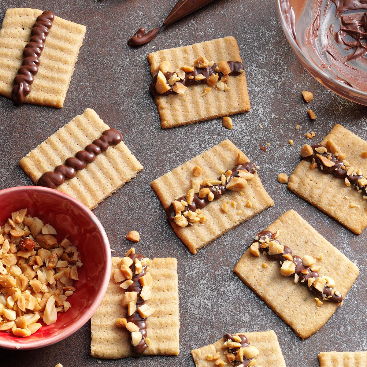 Chocolate Topped Peanut Butter Spritz image