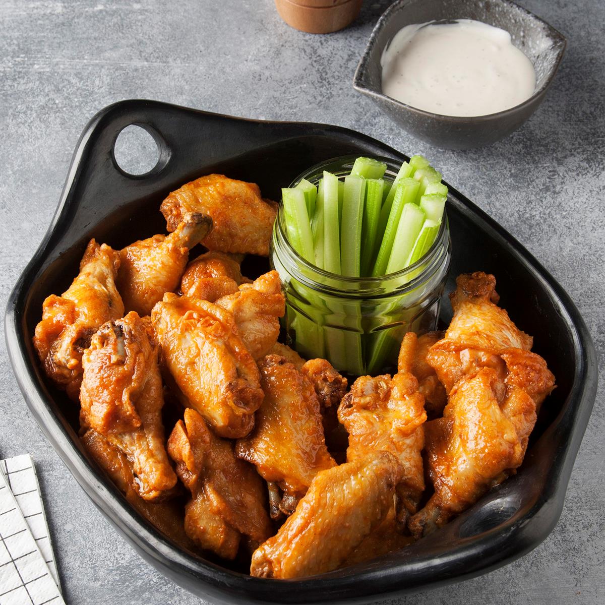 Air-Fryer Buffalo Chicken Wings image