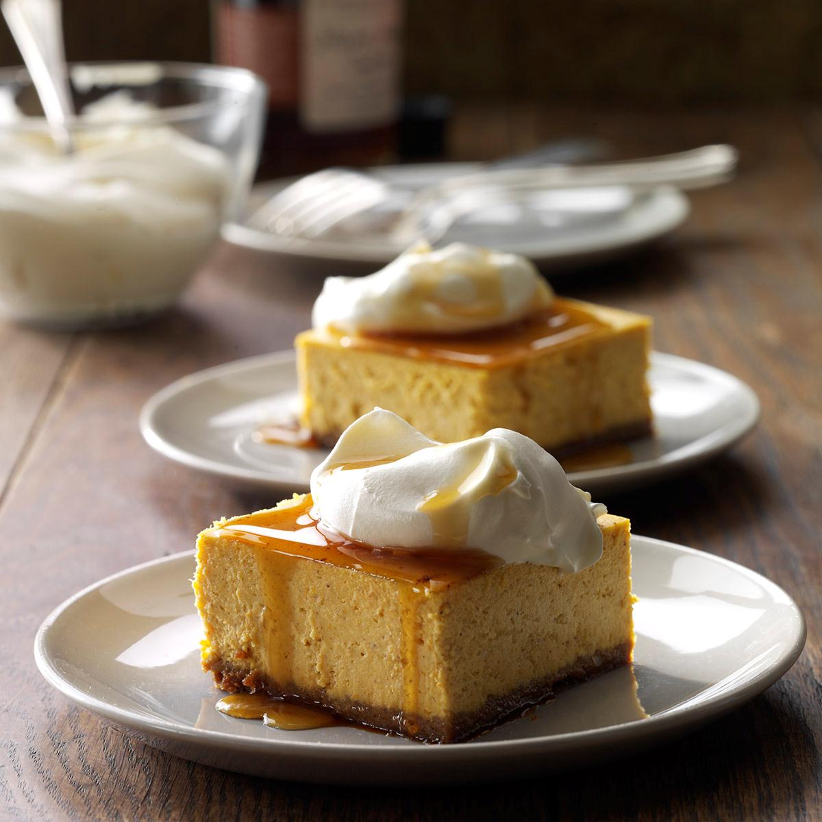 Contest-Winning Pumpkin Cheesecake Dessert-image