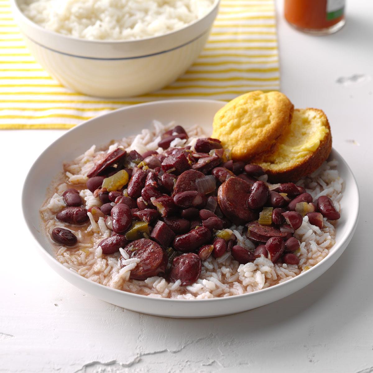 Lora's Pressure-Cooker Red Beans & Rice_image