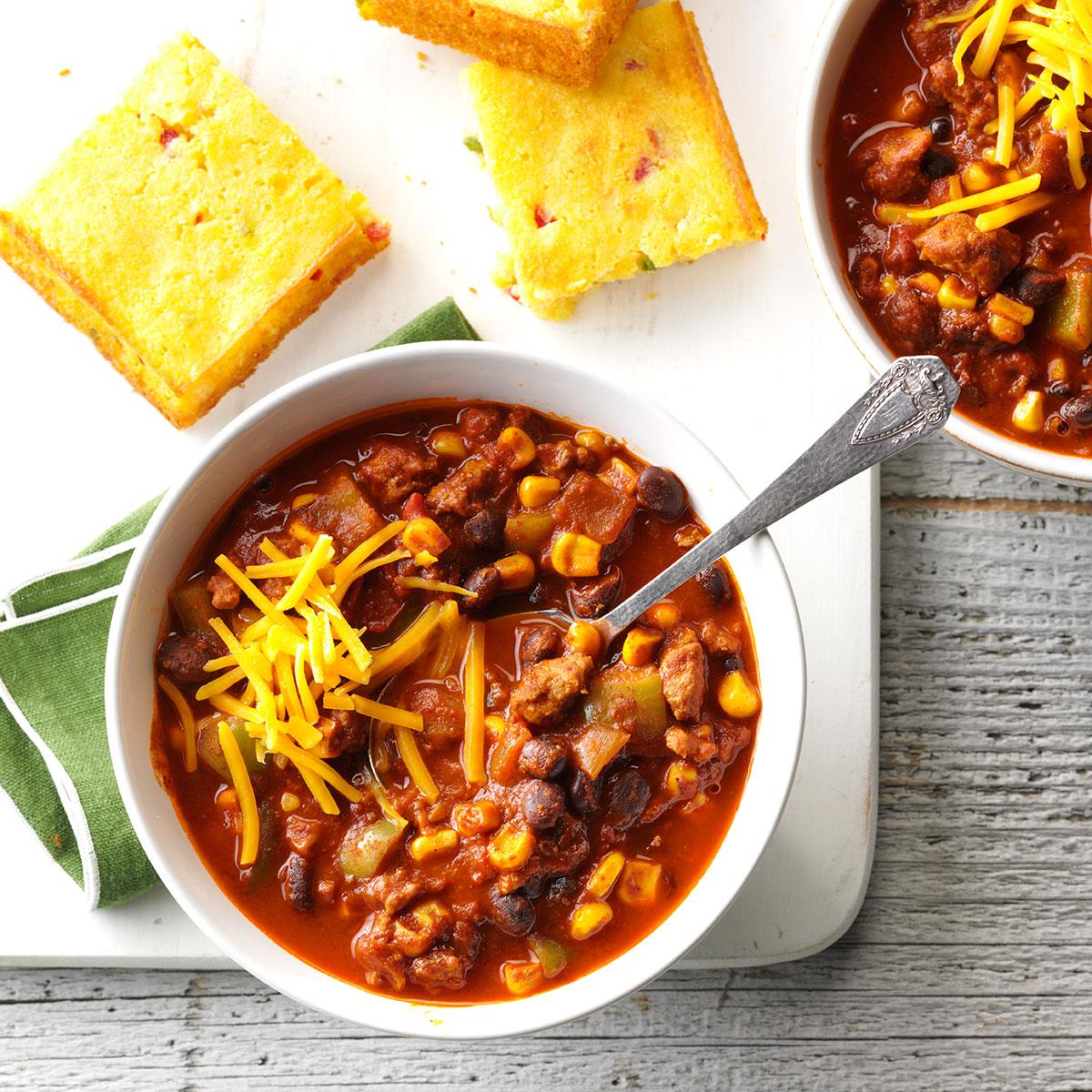 Black Bean Turkey Chili-image