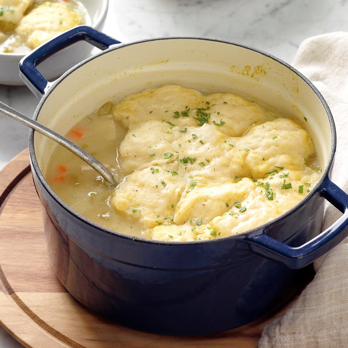 Chicken And Dumplings Recipe How To Make It Taste Of Home