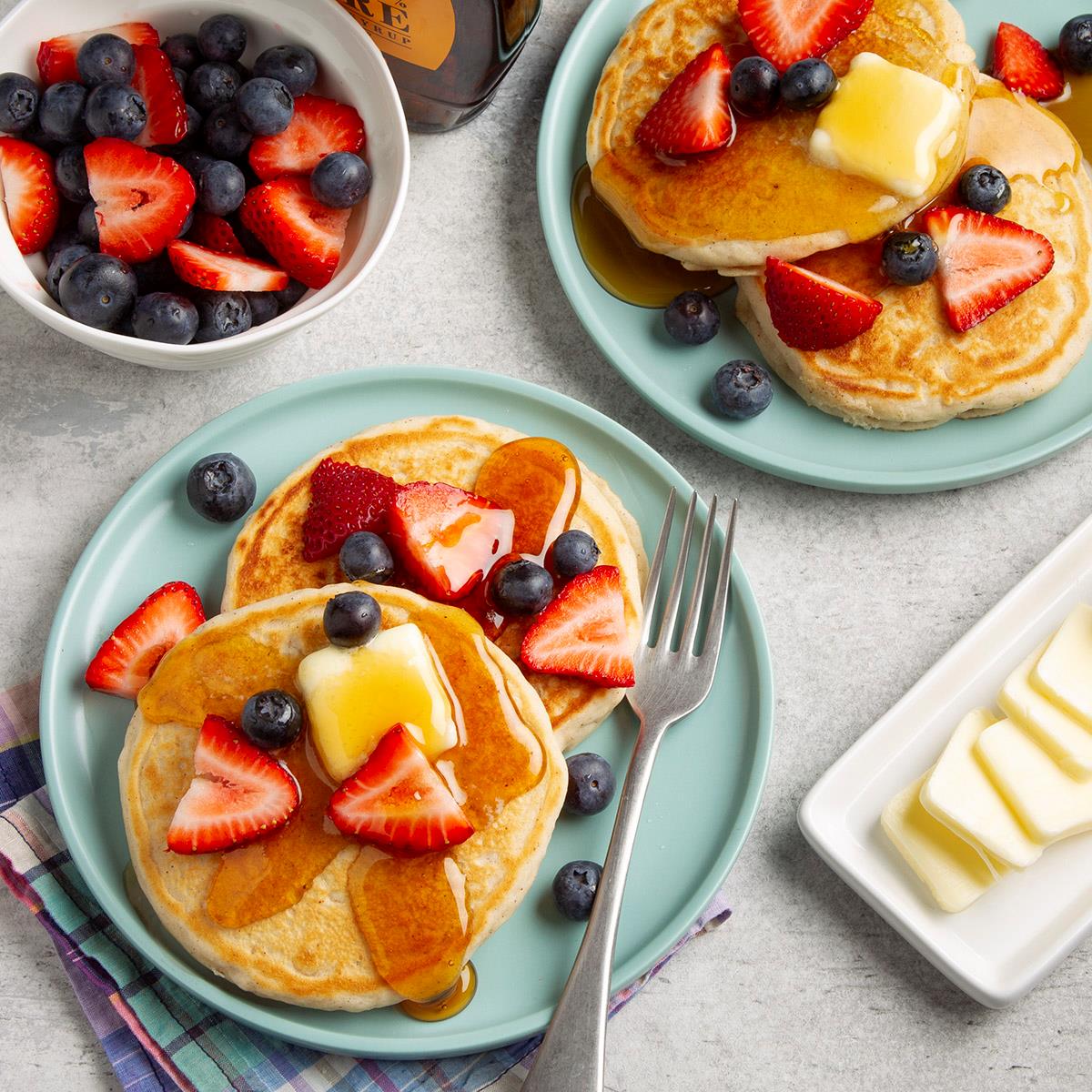 Egg-Free Spiced Pancakes image