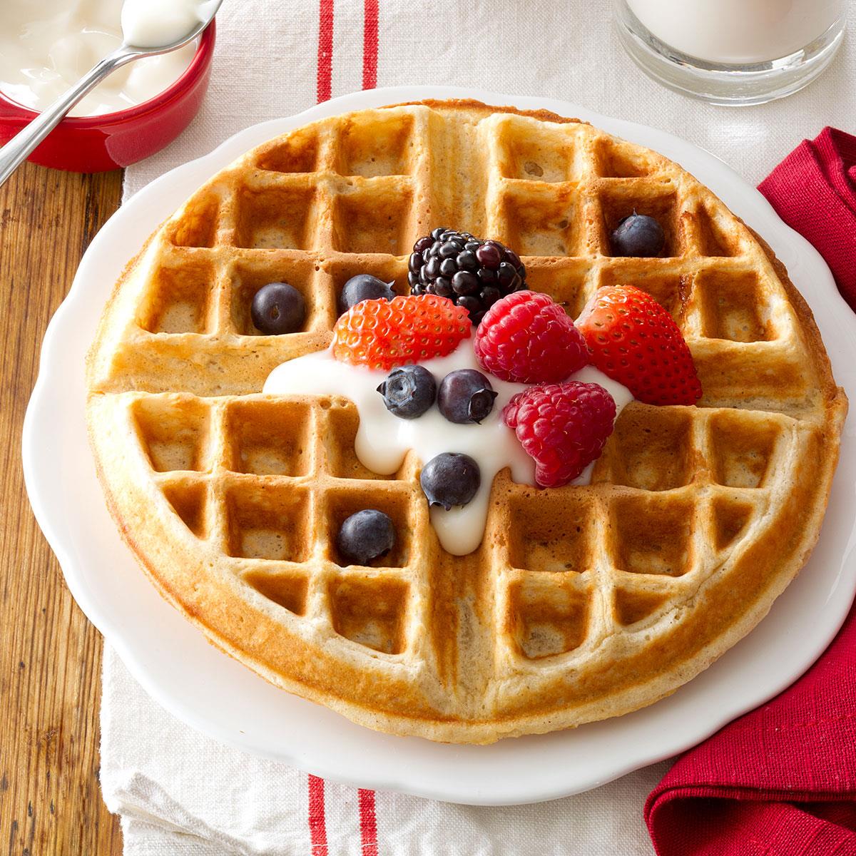 Family Favorite Oatmeal Waffles Recipe How To Make It