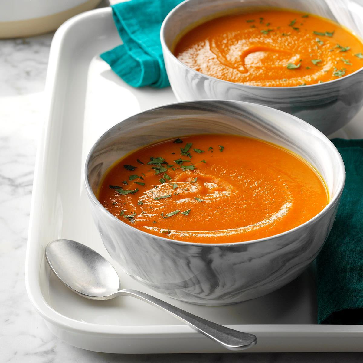 Fennel Carrot Soup image