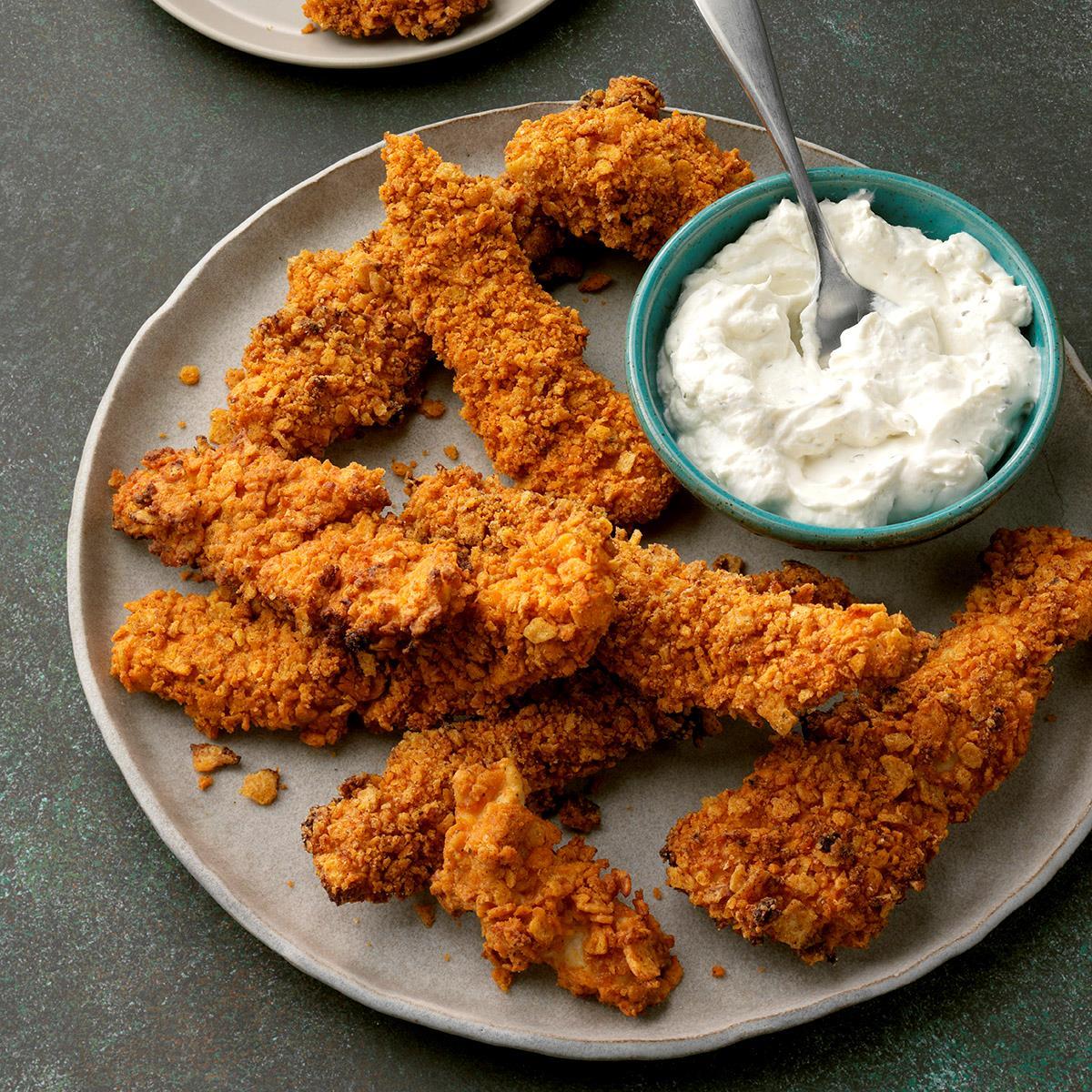 Air Fryer Fiesta Chicken Fingers Recipe Cart