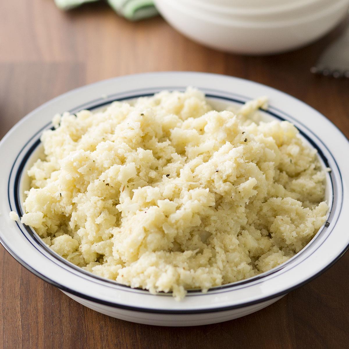 Garlic Asiago Cauliflower Rice-image