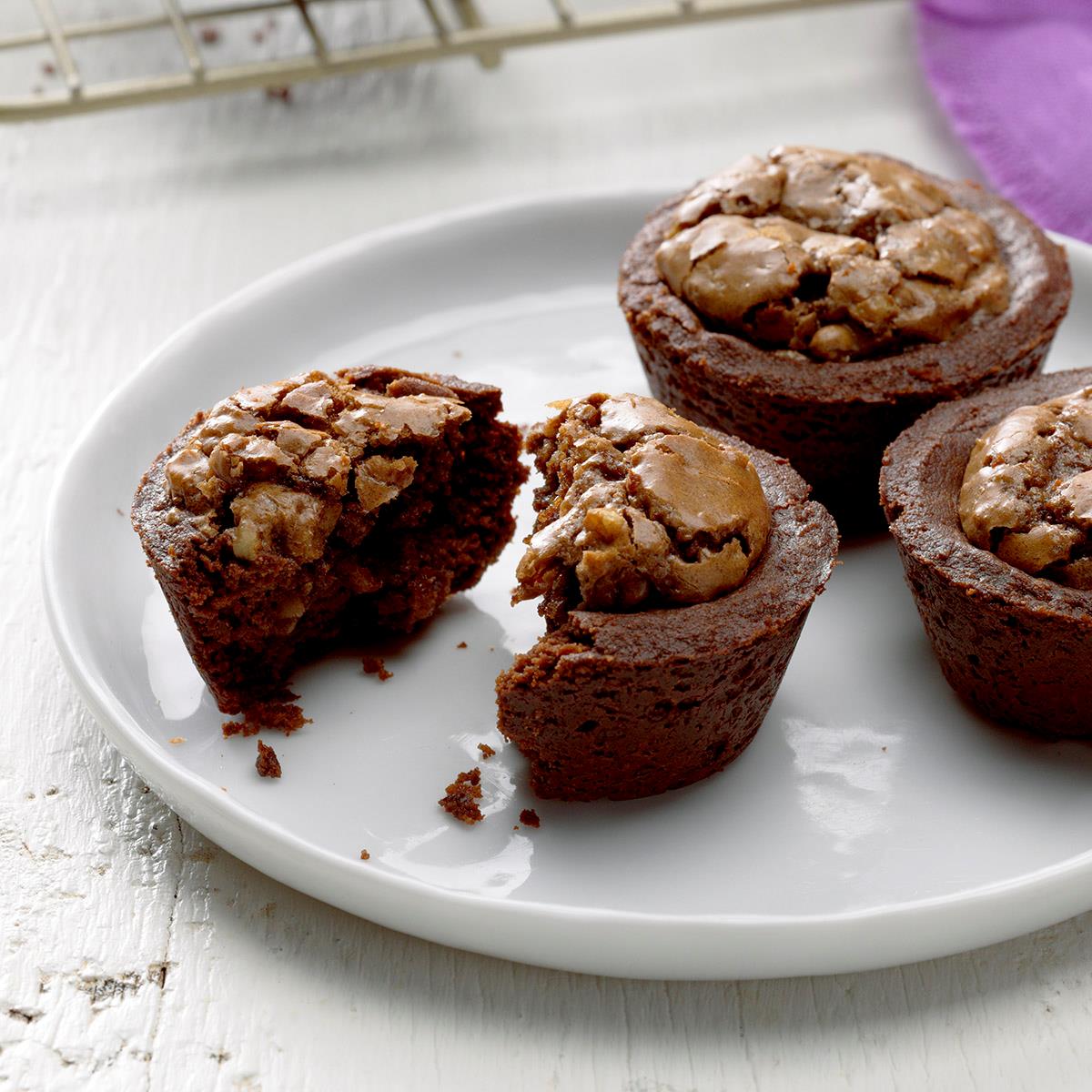 image of German Chocolate Tassies recipe by Taste of Home