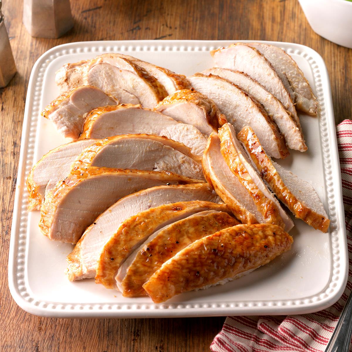 Golden Apricot-Glazed Turkey Breast-image