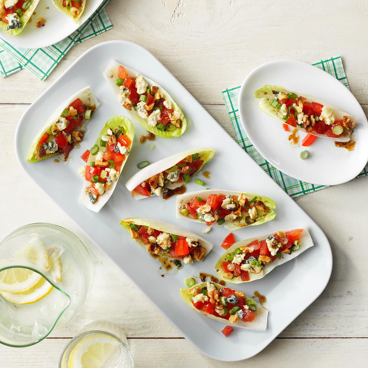 Gorgonzola Tomatoes on Endive image