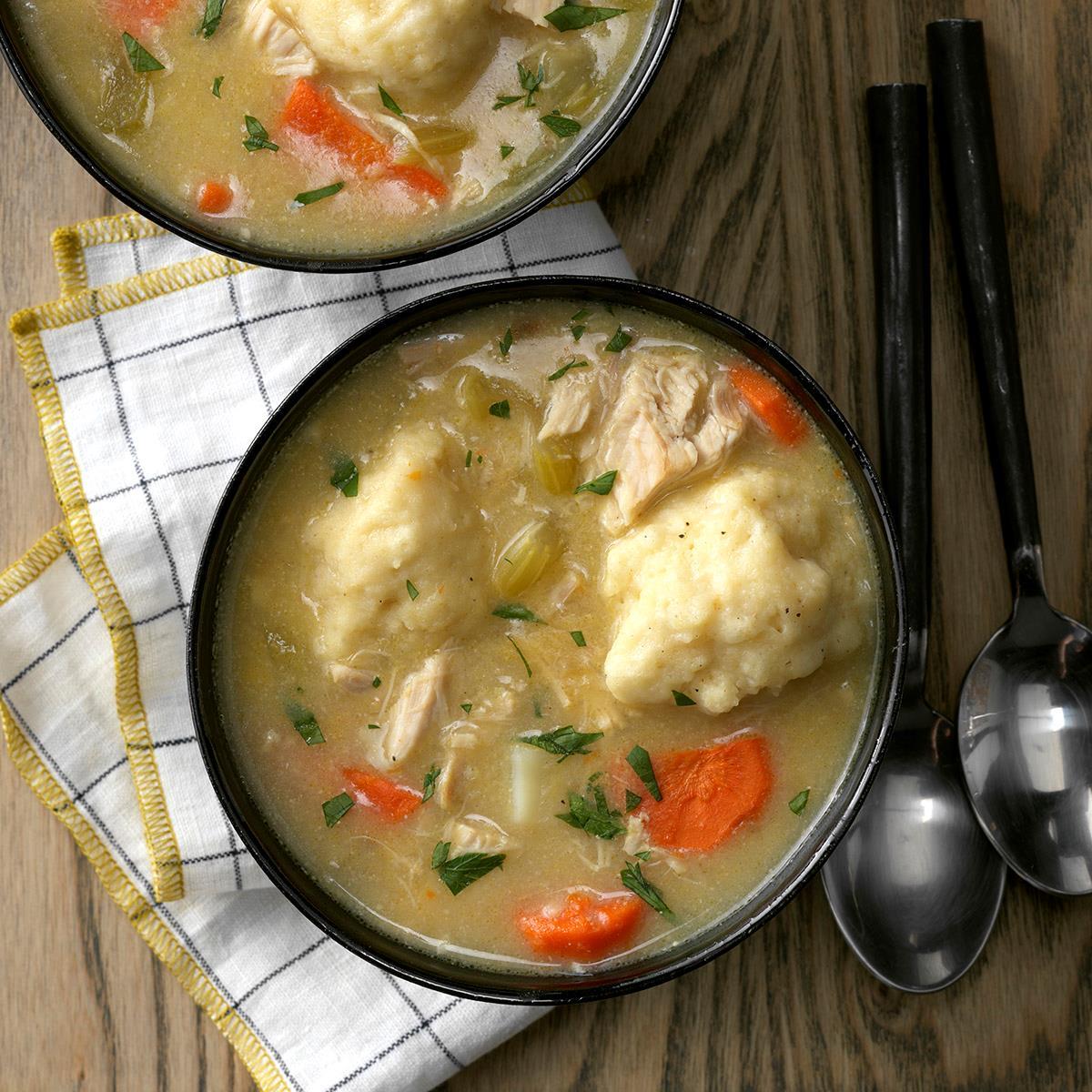 Grandma S Chicken N Dumpling Soup Recipe Cart