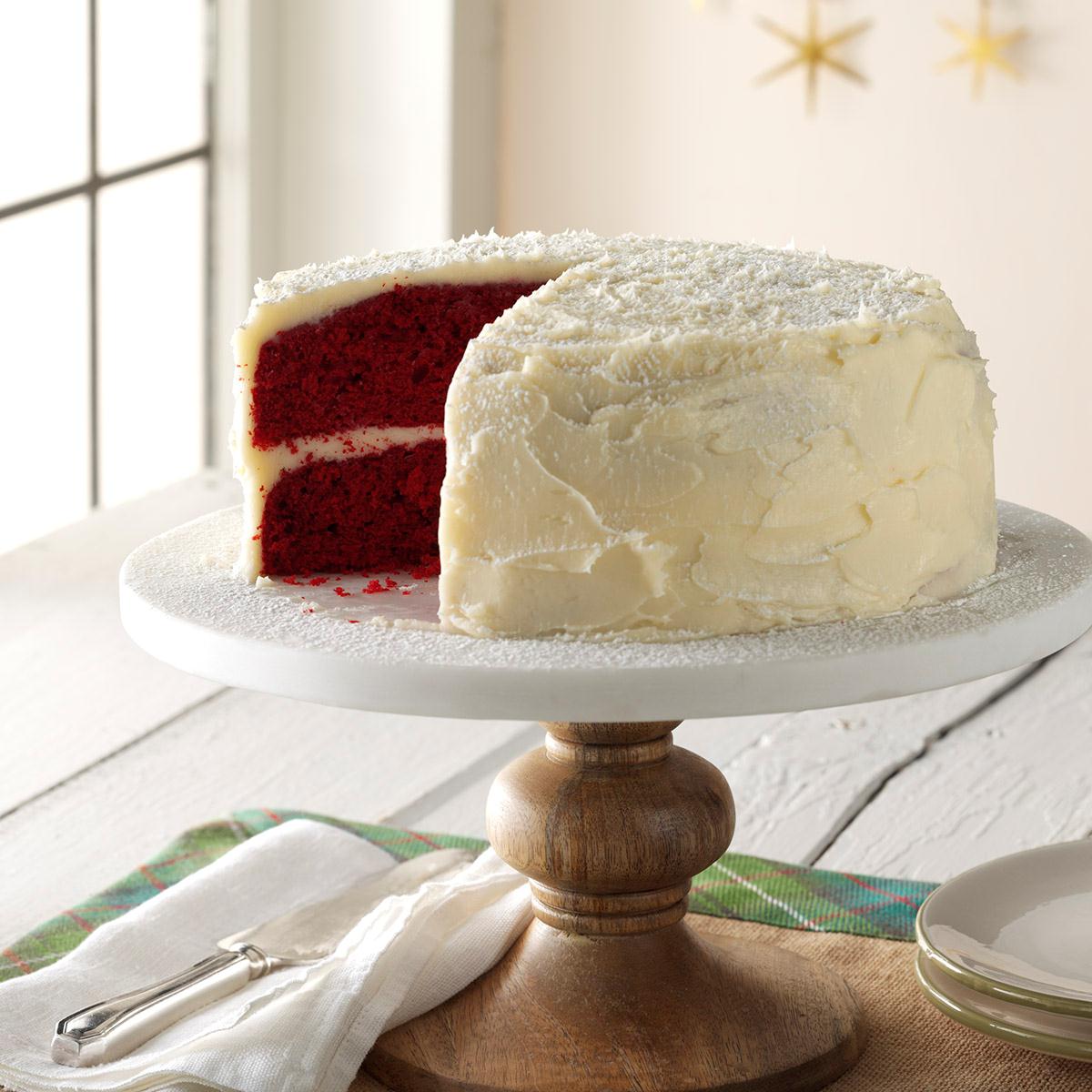 Grandma S Red Velvet Cake Recipe How To Make It Taste Of Home