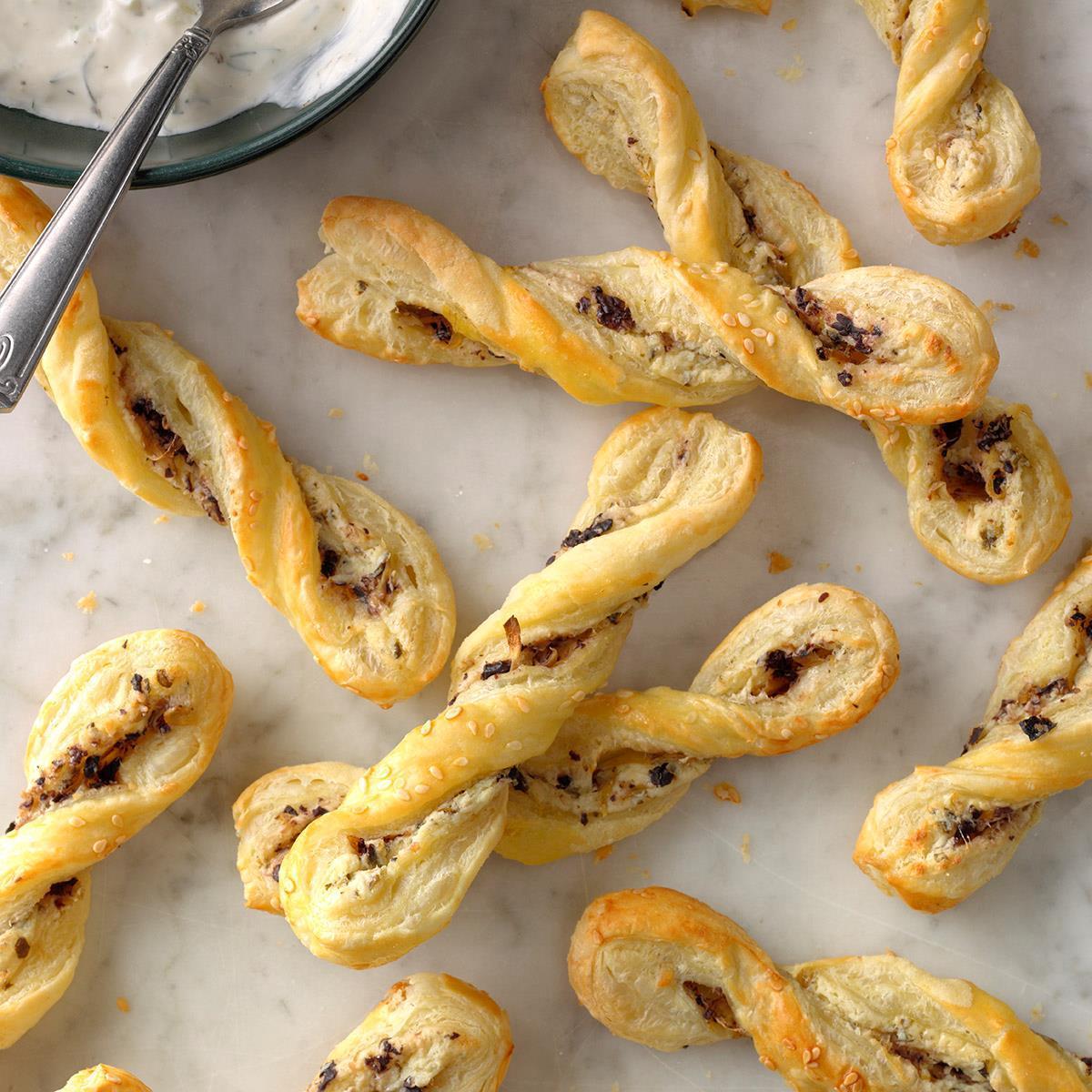 Air-Fryer Greek Breadsticks-image