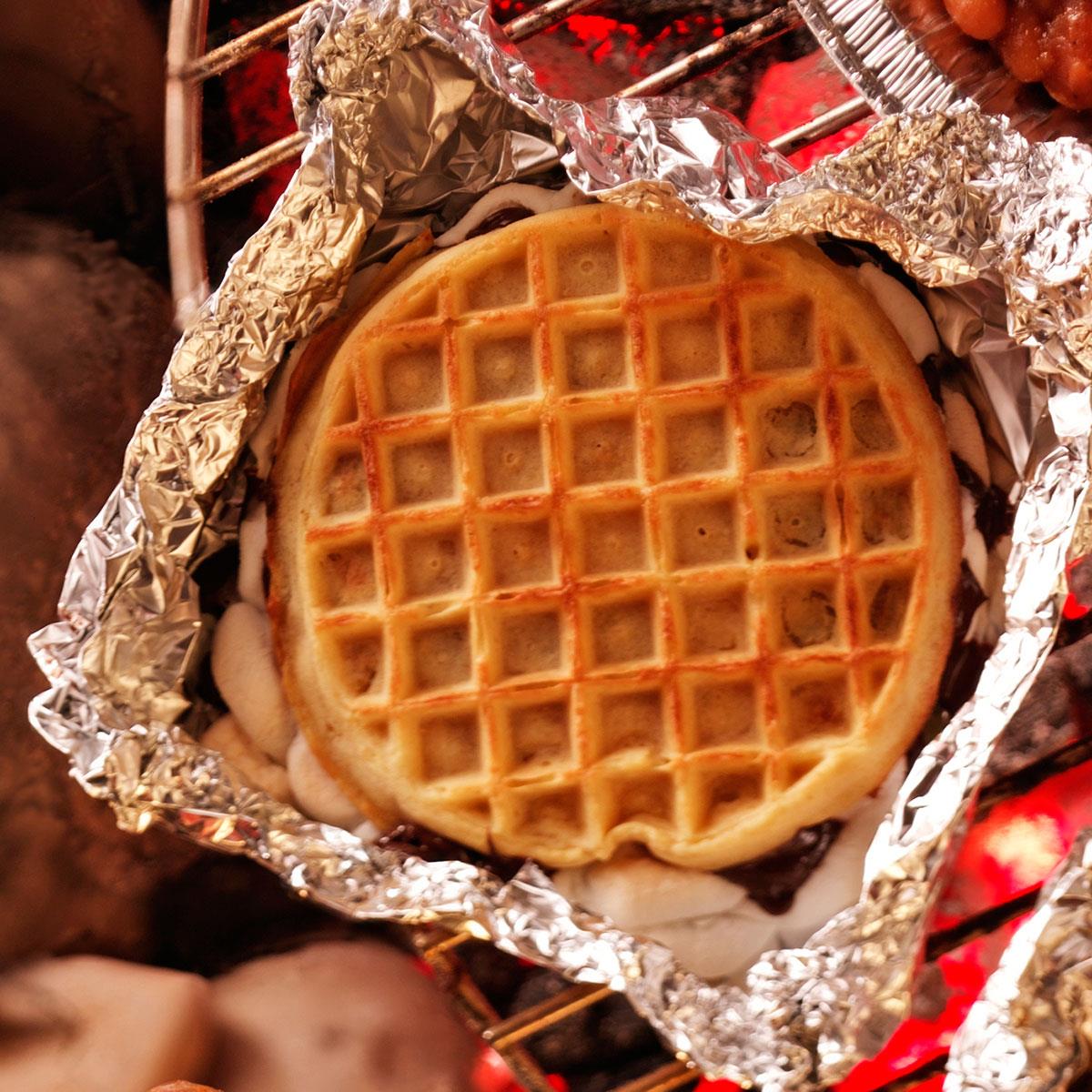 camping waffle