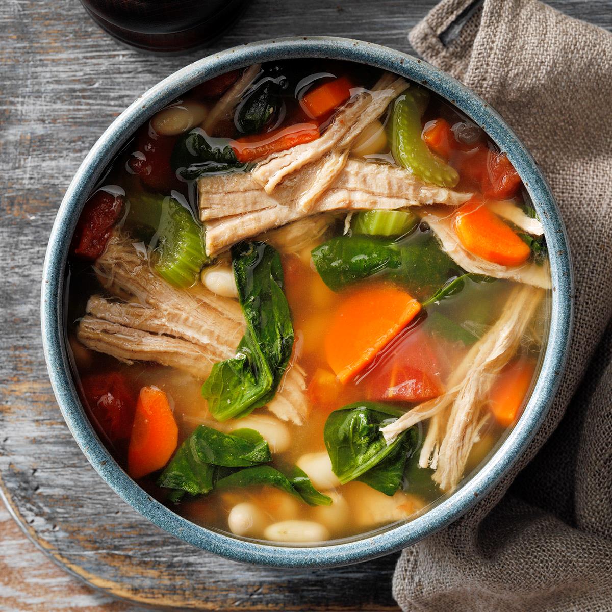 Hearty Pork Bean Soup-image