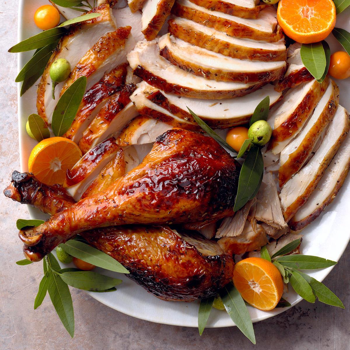 Herb-Glazed Turkey image