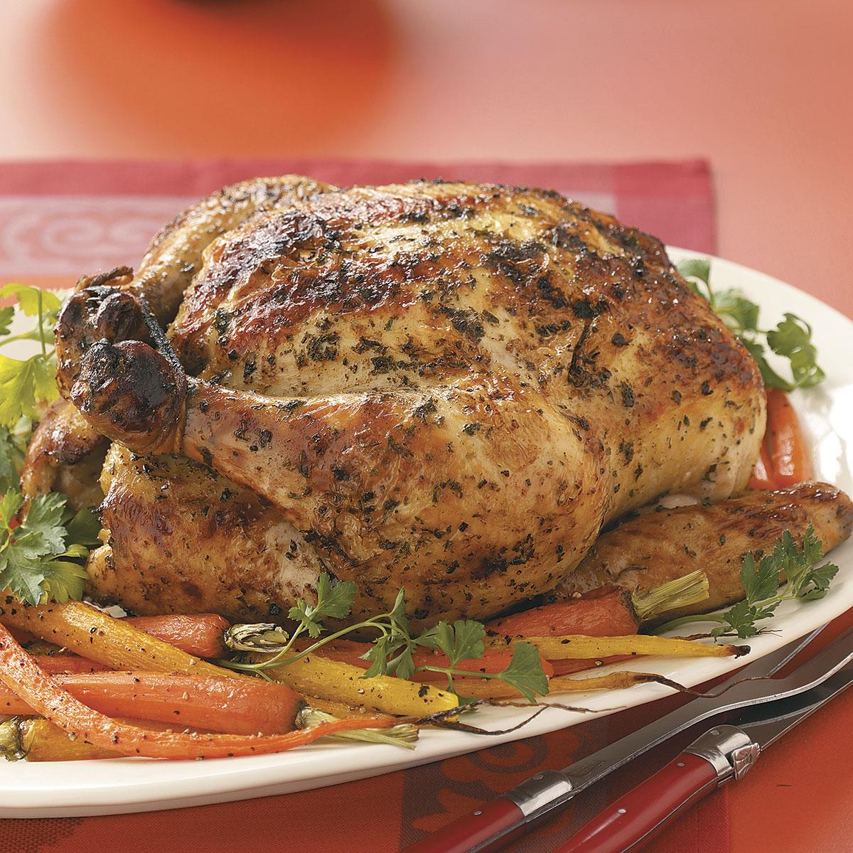Herbed Roast Chicken-image