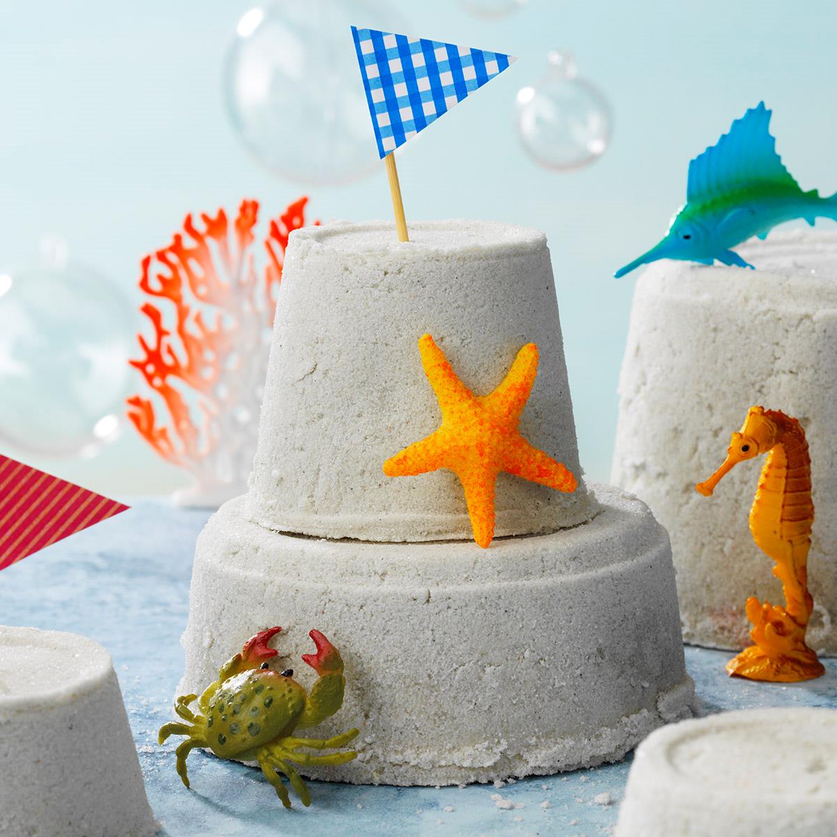 Homemade Sandcastles image