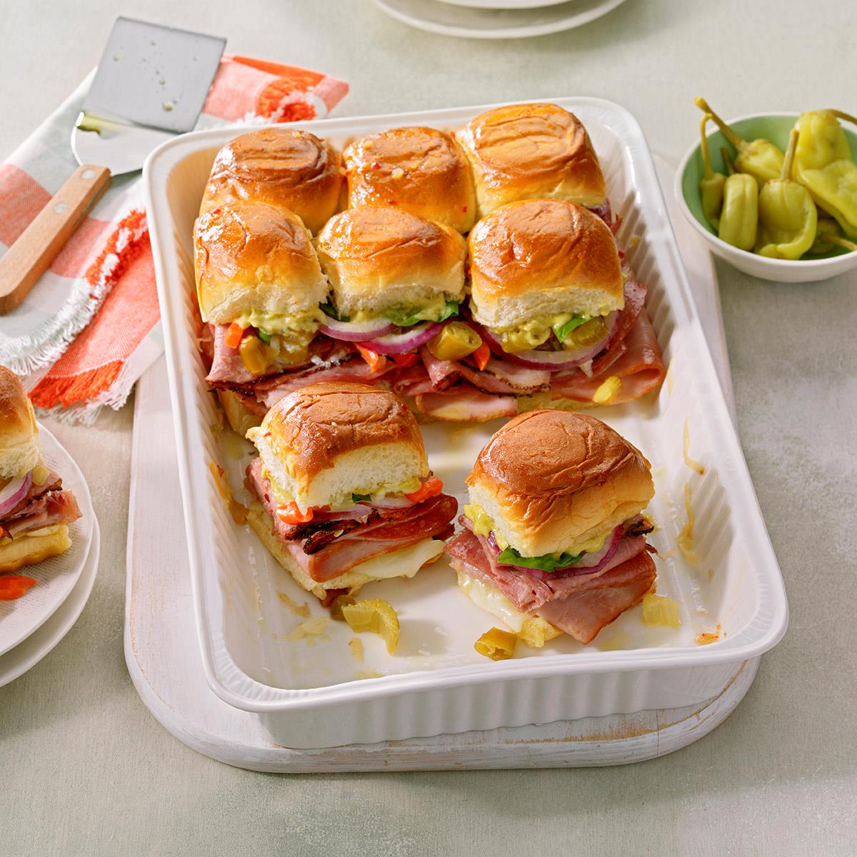 Party Sandwich Recipe CookCrews