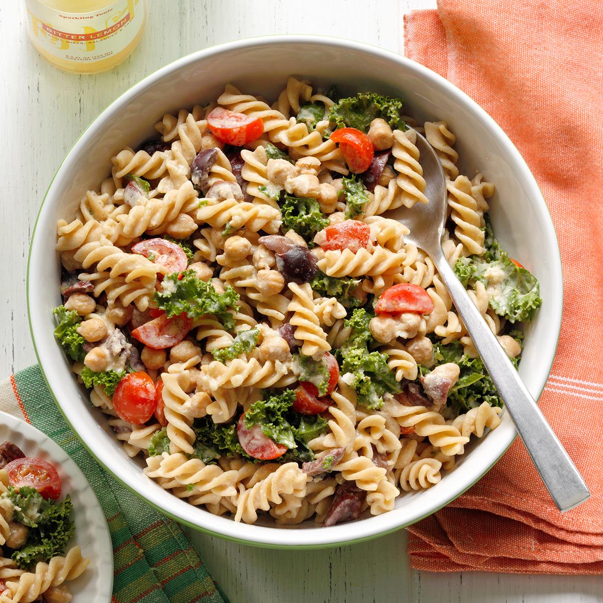 Hummus Pasta Salad-image