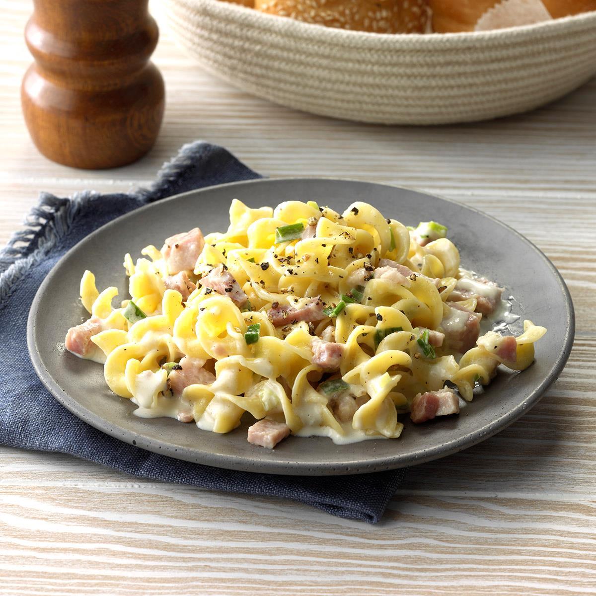 Hurry-Up Ham N Noodles Recipe: How to Make It