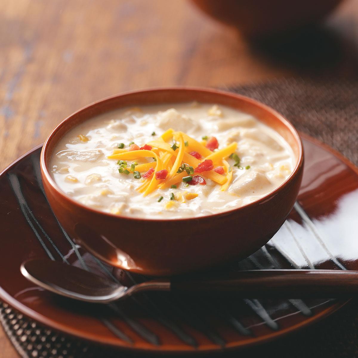Jazzed-Up Clam Chowder-image