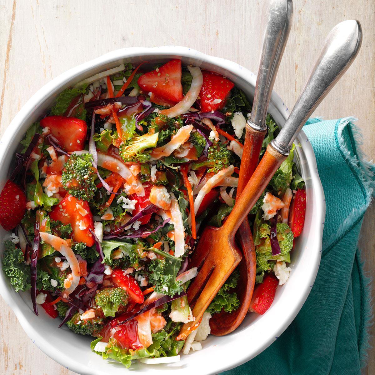 Kale Slaw Spring Salad image