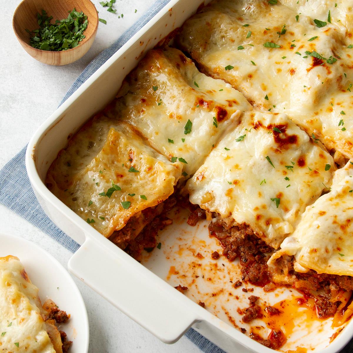 Lasagna with White Sauce image