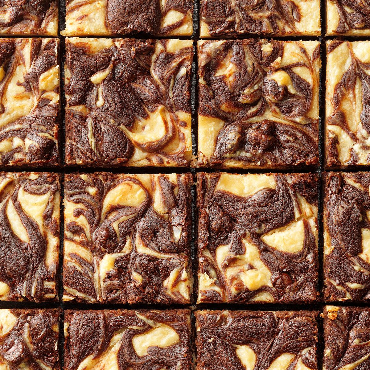 Layered Peanut Butter Brownies-image