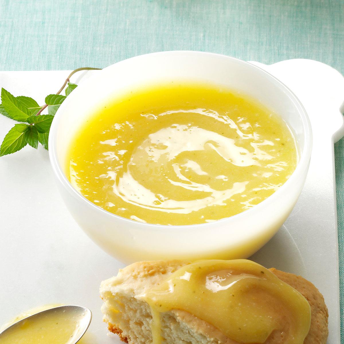 Lemon Mint Curd-image