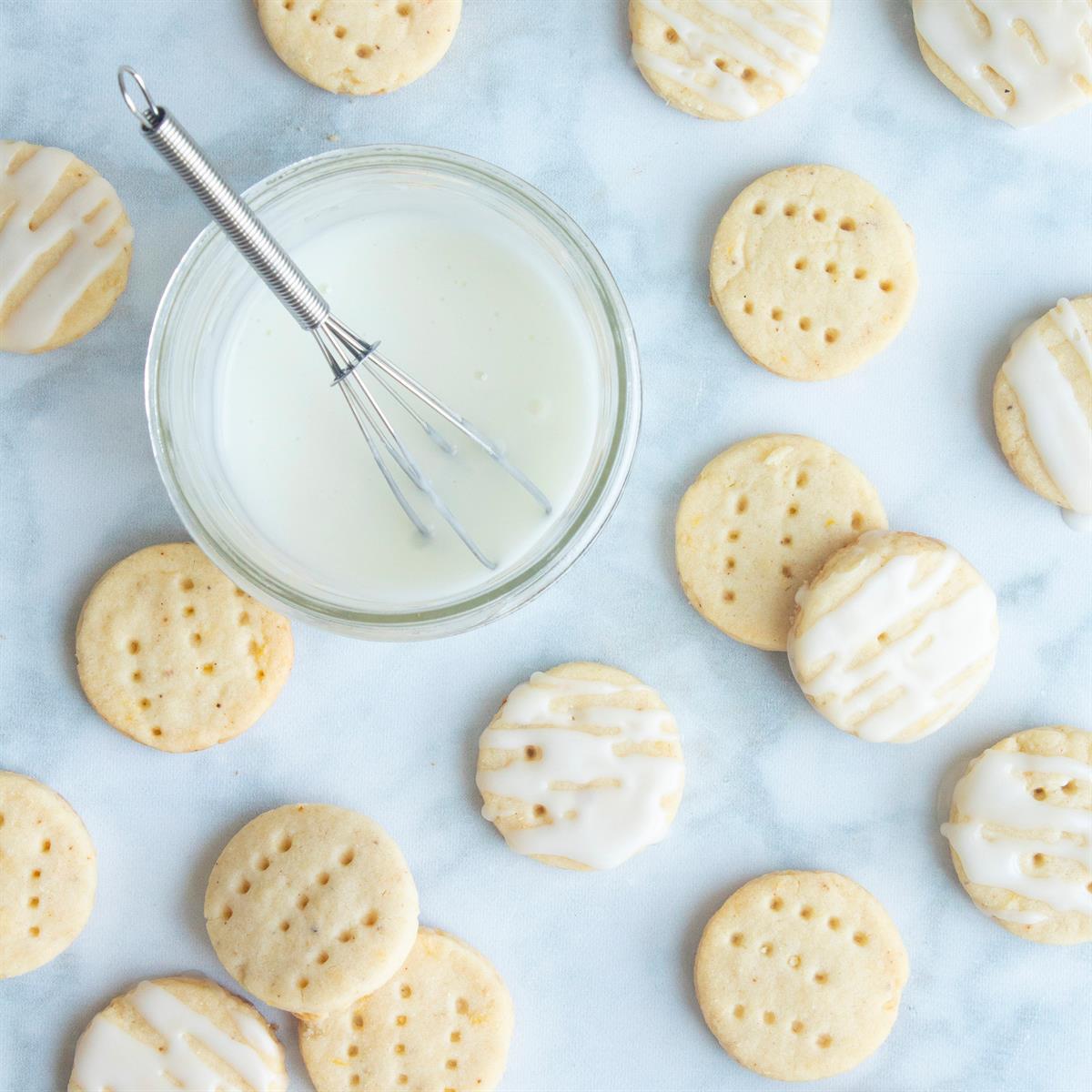 Lemon Shortbread Cookies-image