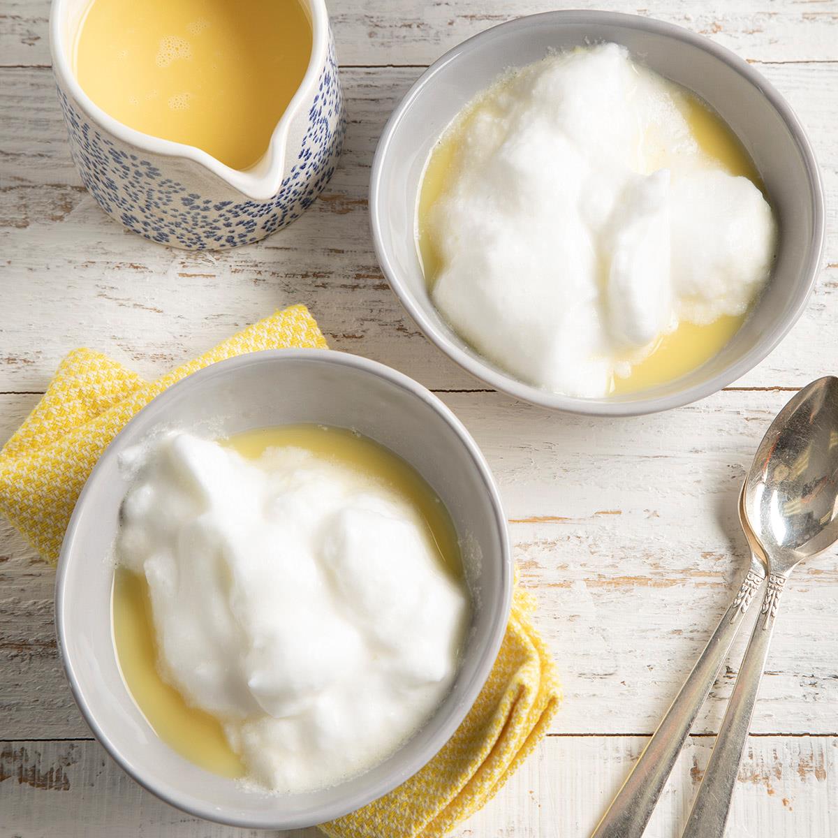 Lemon Snow Pudding-image