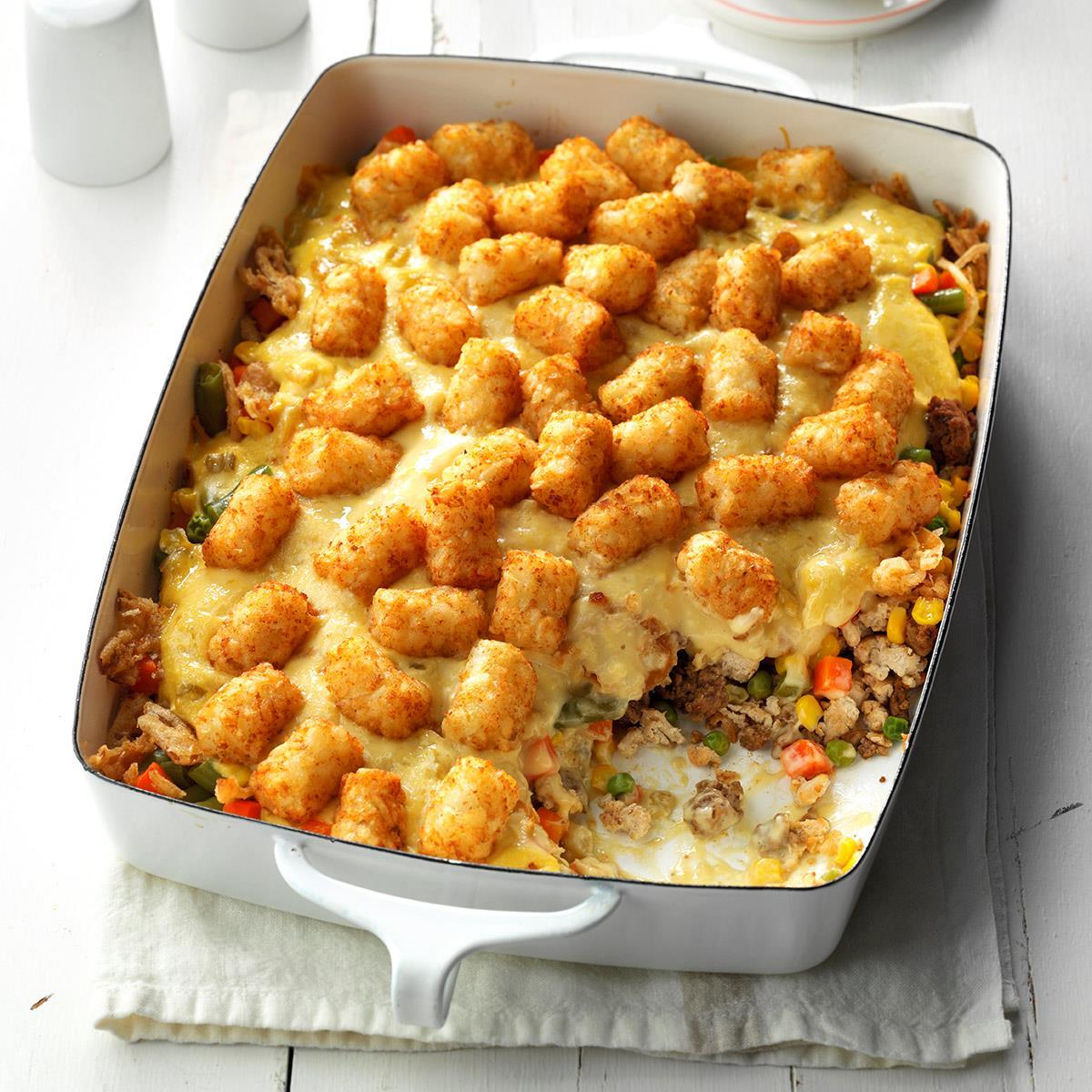 Makeover Tater-Topped Casserole image