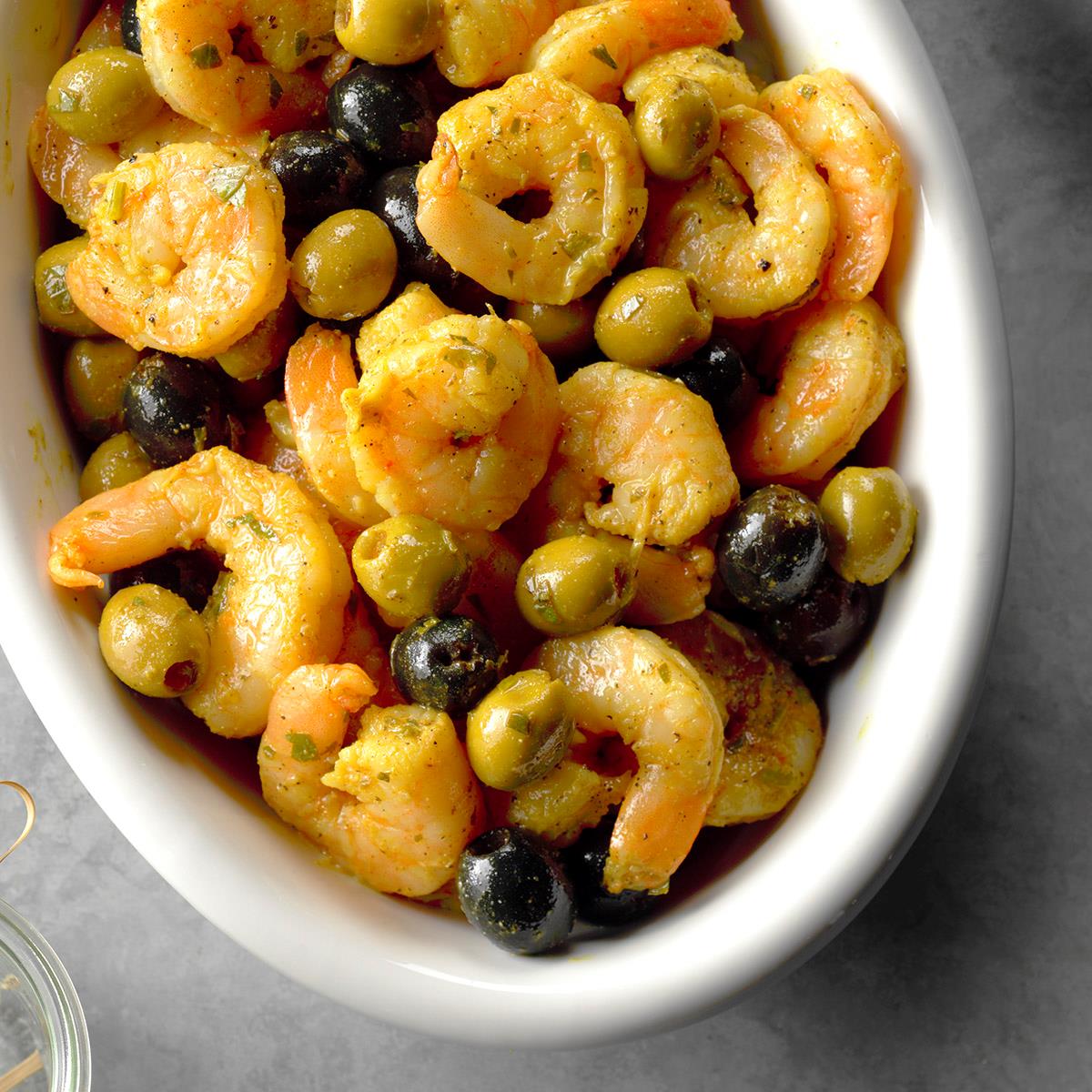 Marinated Shrimp and Olives_image