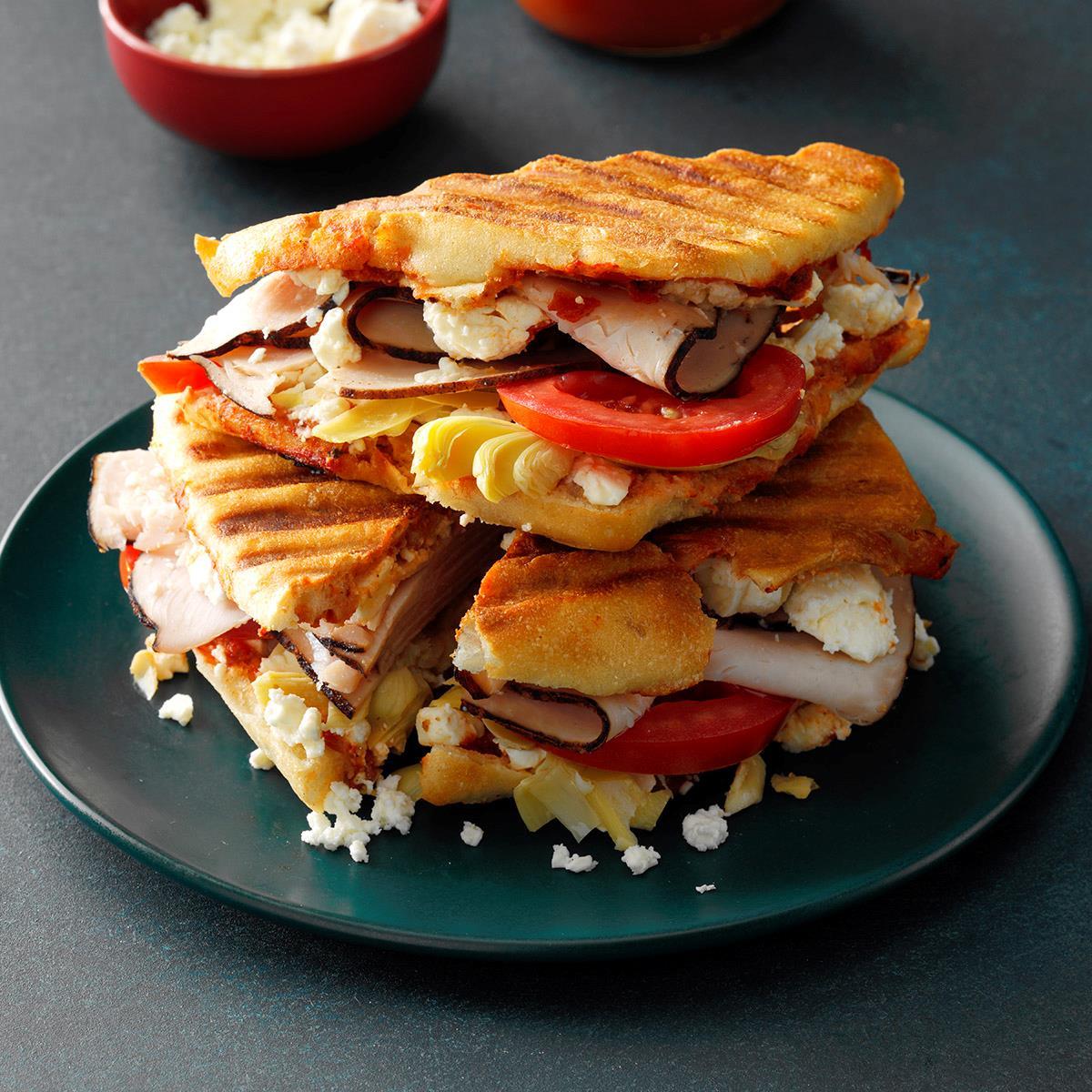 All 97+ Images cinnabon smoked turkey panini sandwich with cheese roll Completed