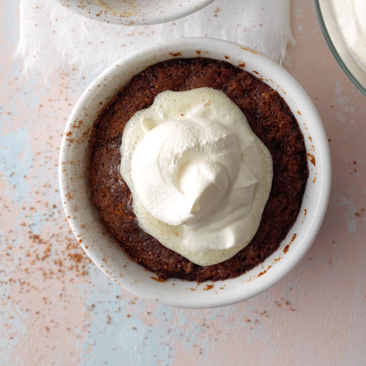 Mocha Pudding Cakes-image
