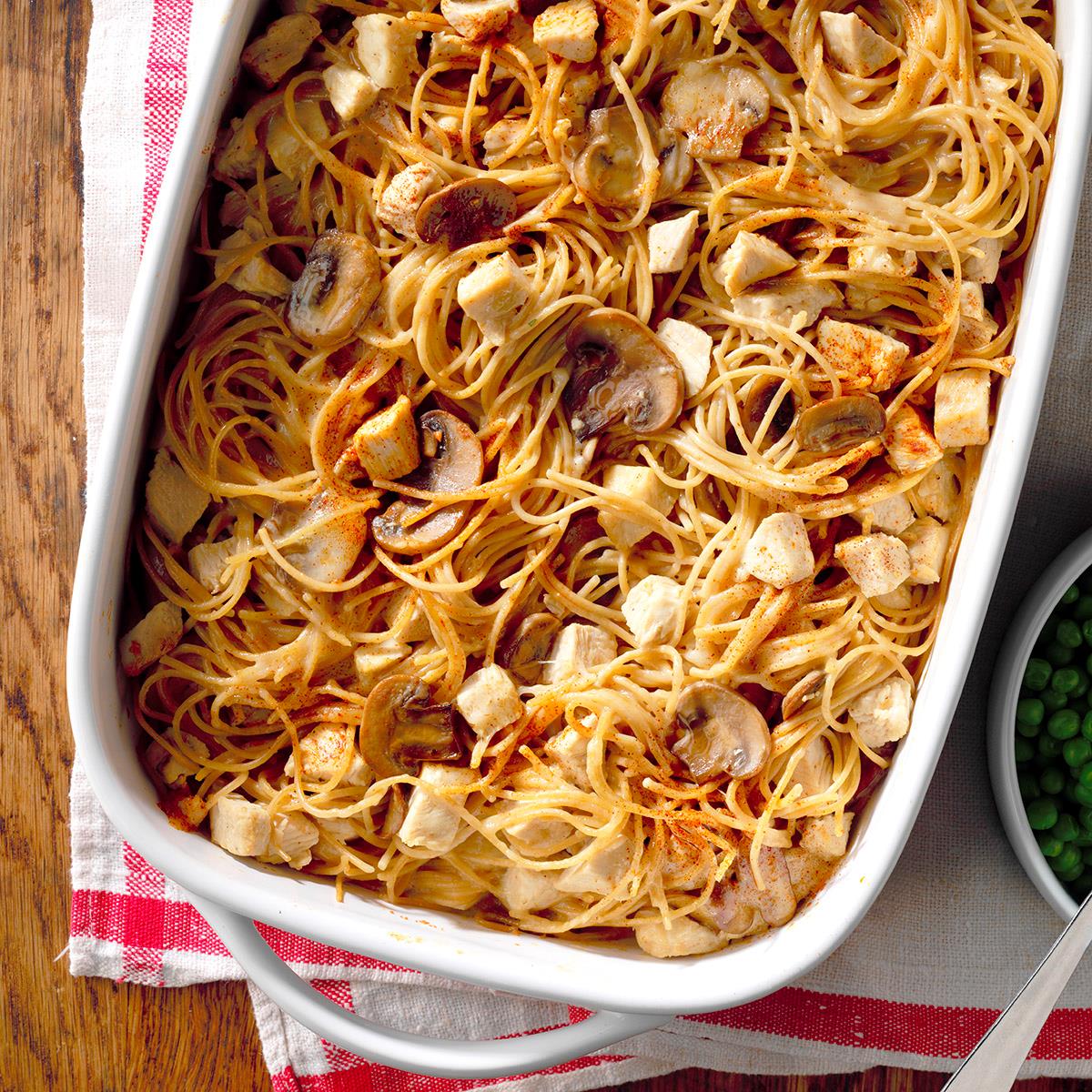 Mushroom Turkey Tetrazzini-image