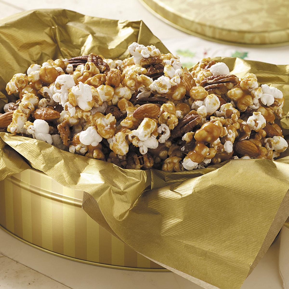 Nutty Caramel Popcorn image
