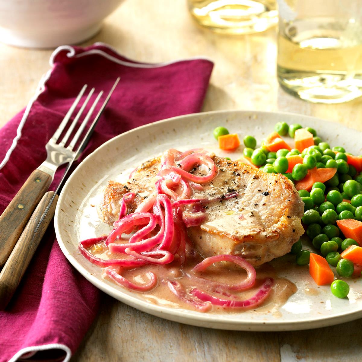 Onion-Dijon Pork Chops-image