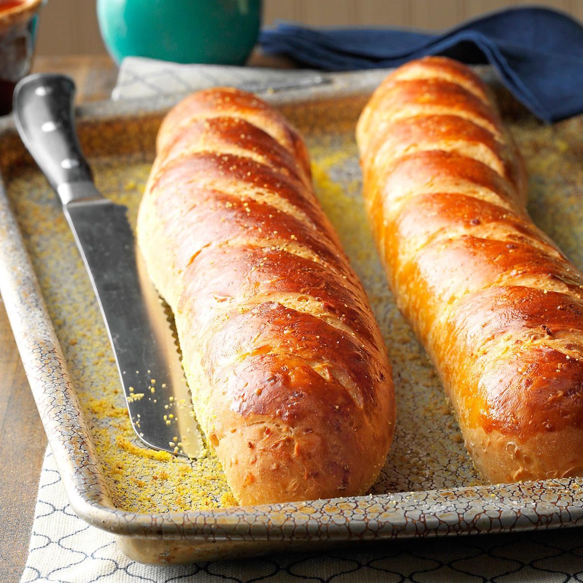 Onion French Bread Loaves