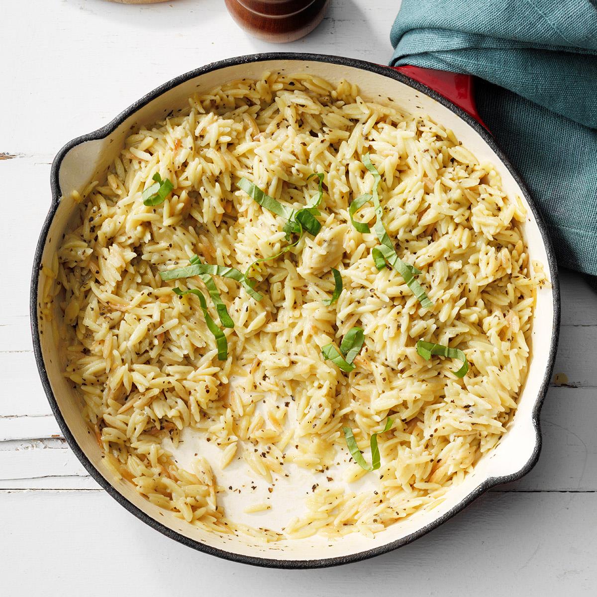 Orzo with Parmesan & Basil-image