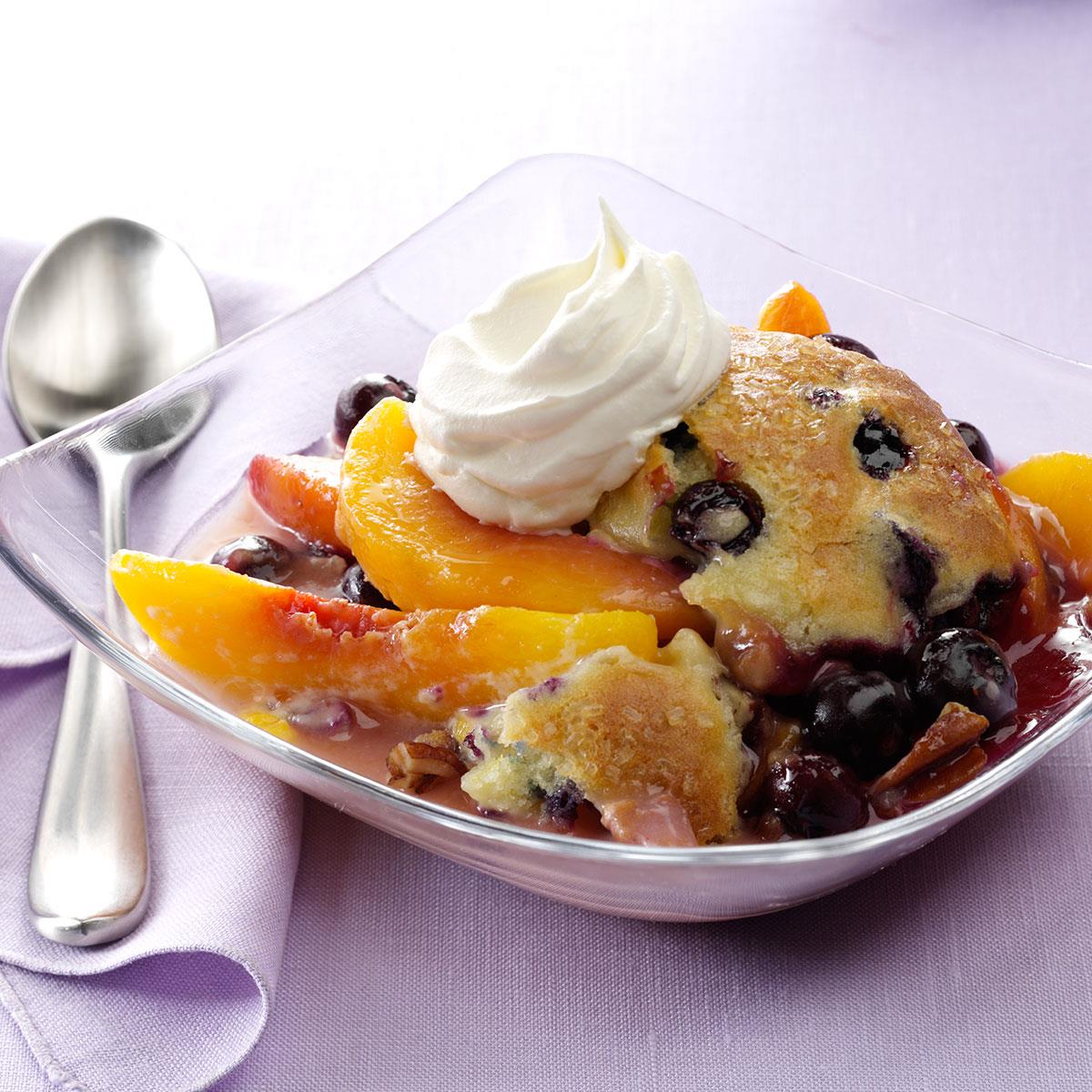 Peach and Berry Bliss Cobbler image