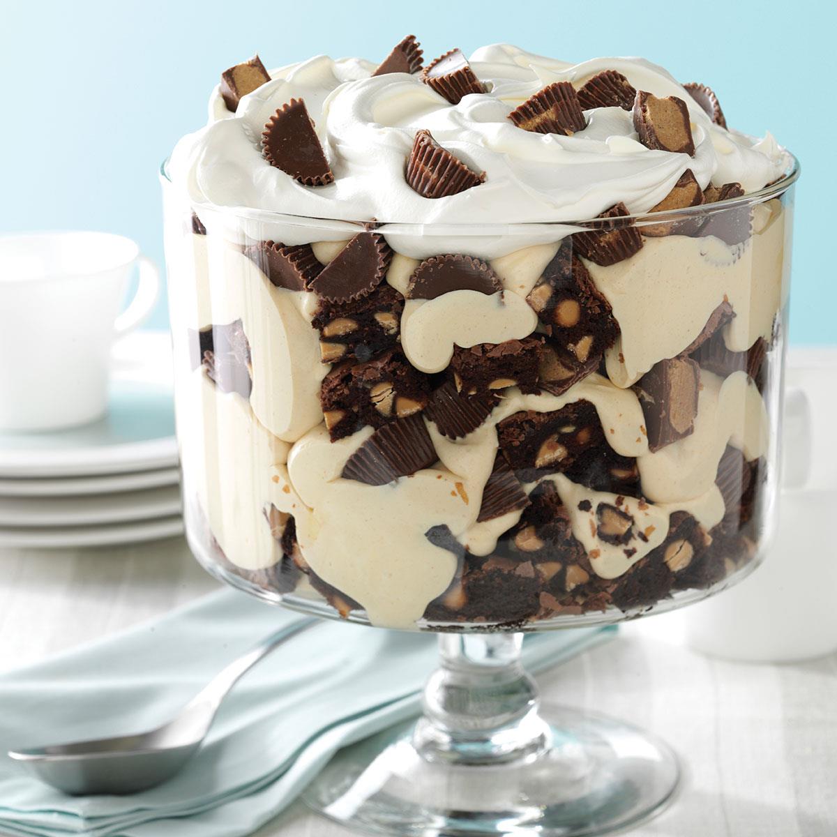 Peanut Butter Brownie Trifle_image