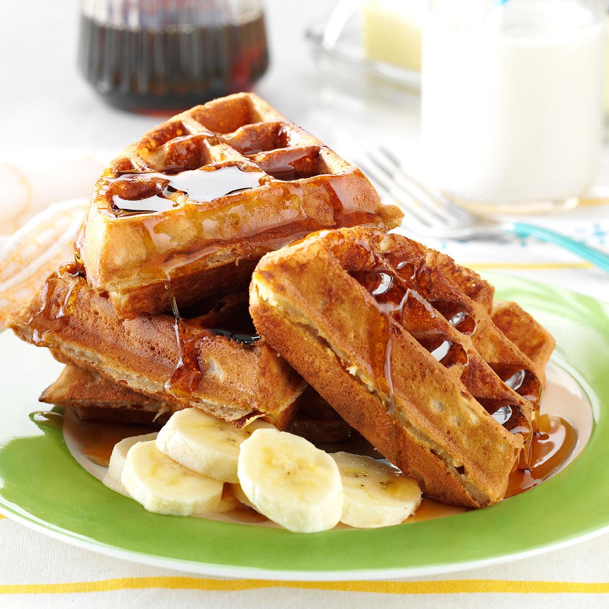 Best Elvis Inspired Peanut Butter Banana Waffles Recipes