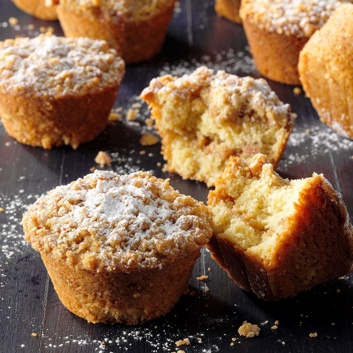 Pecan Coffee Cake Muffins image