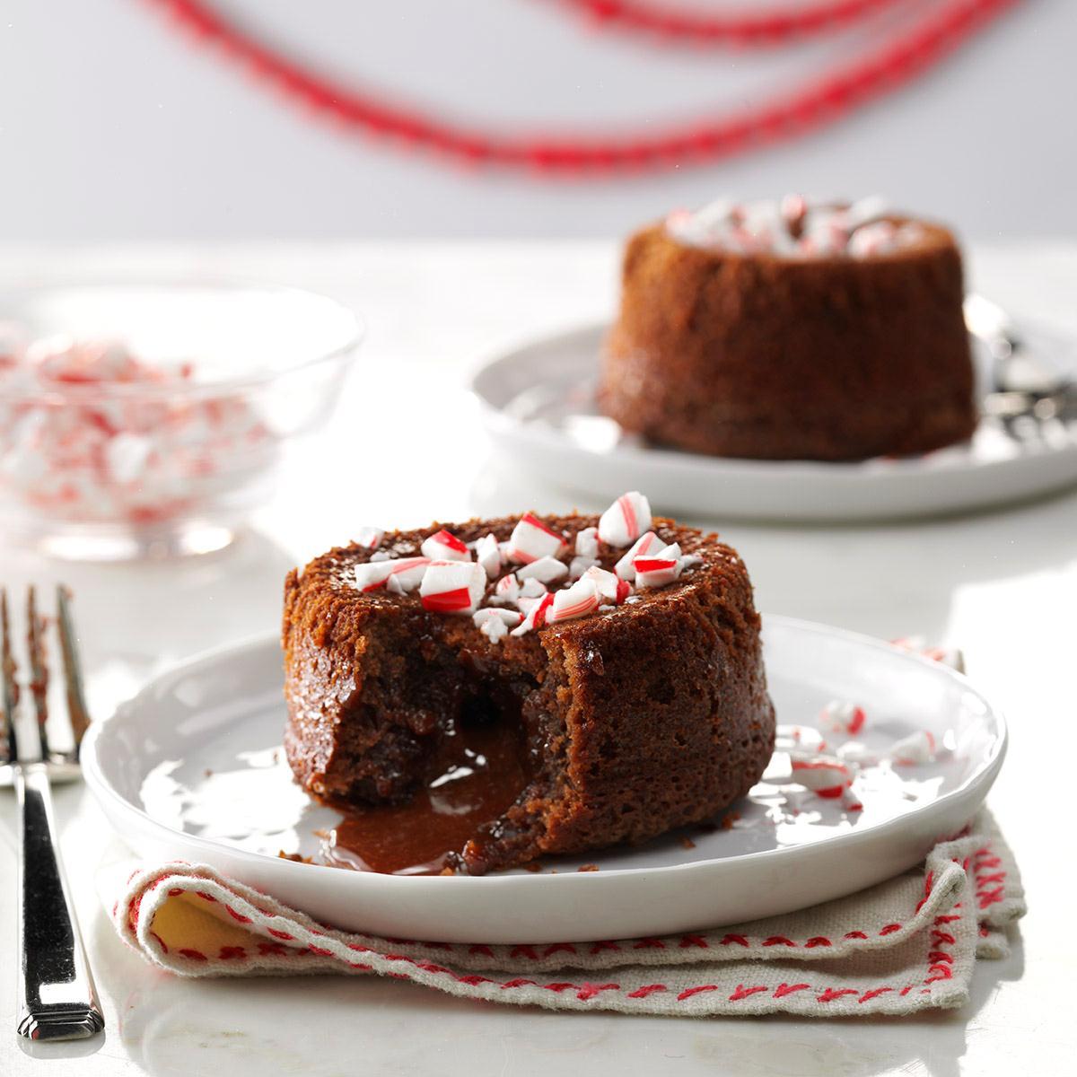 Air-Fryer Peppermint Lava Cakes-image