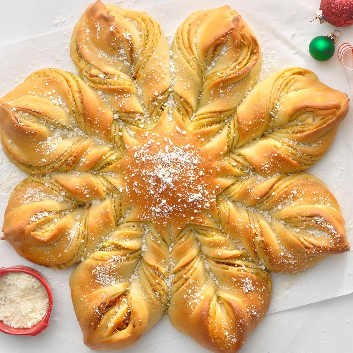 Pesto Star Bread-image