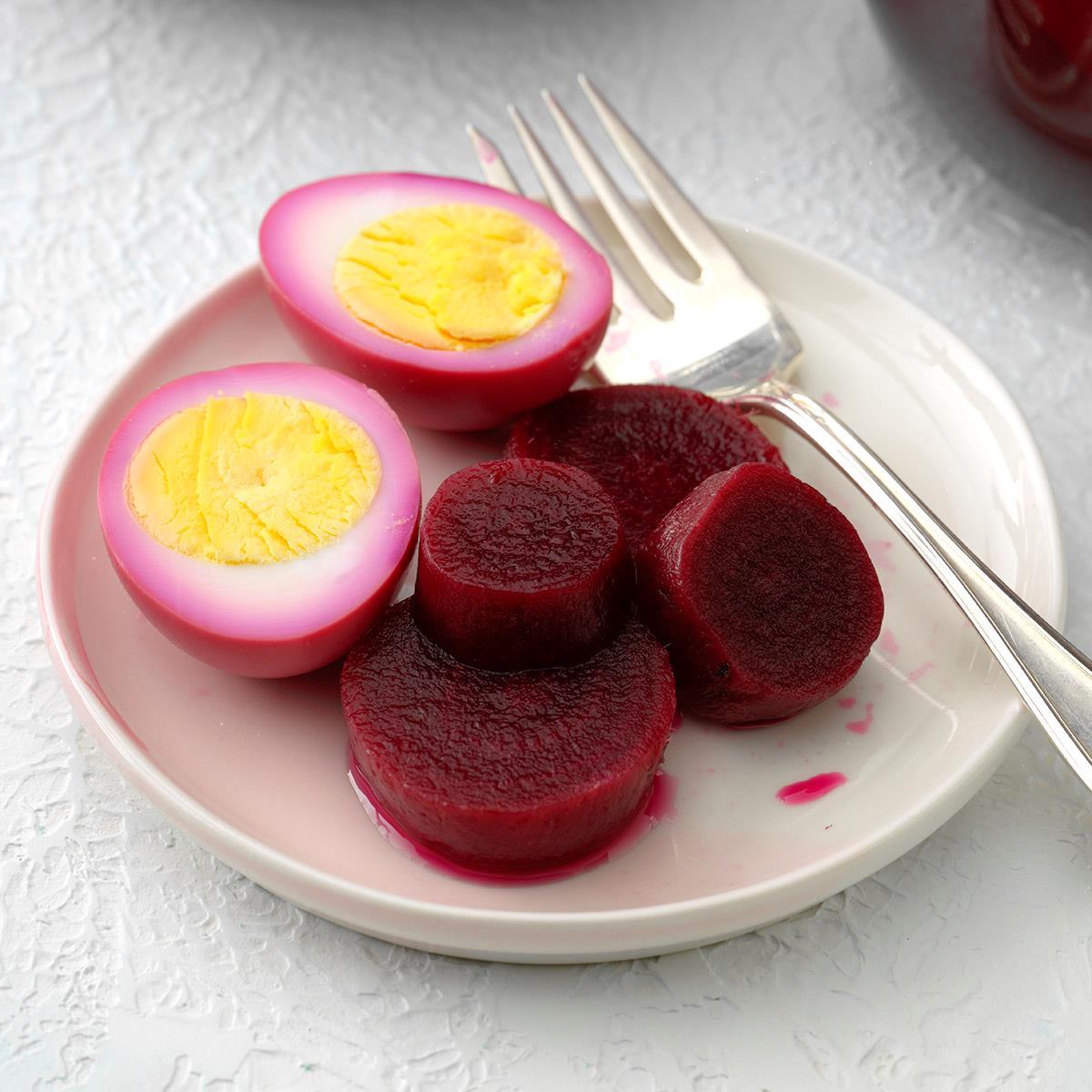 Pickled Eggs with Beets image