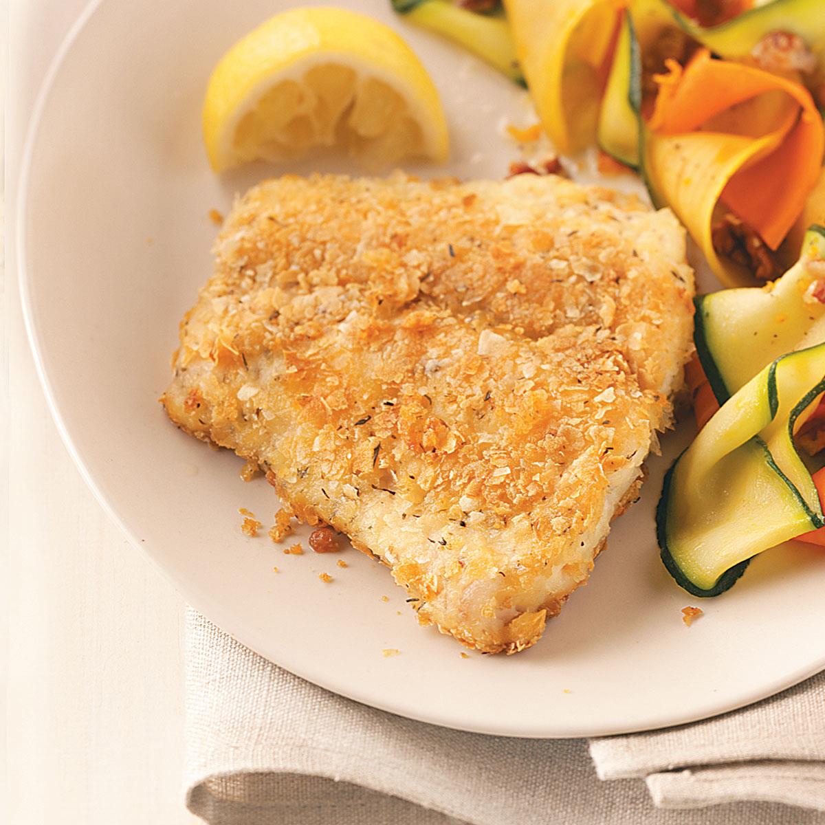 Potato-Crusted Snapper image